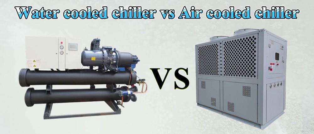 Difference Between water cooled chiller vs air cooled chiller